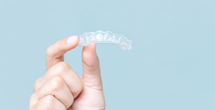 透明で目立たないデザイン