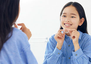 透明で目立たない