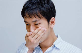 唾液のネバネバ感や匂いが気になる